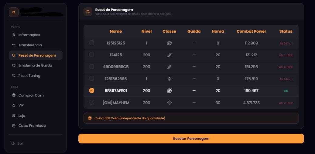 Imagem de patch notes